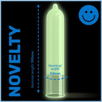 Pasante Preservativos Glow In The Dark 12 un