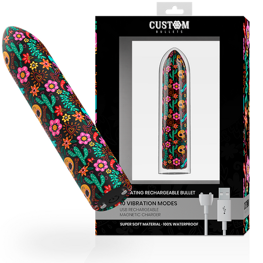 Balas Personalizadas Balas Florales Recargables Balas 10 Intensidades