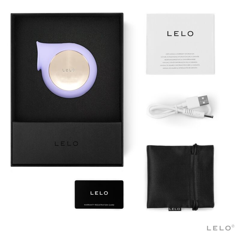 Lelo - Estimulador de Ondas de Clítoris Sila Lilac