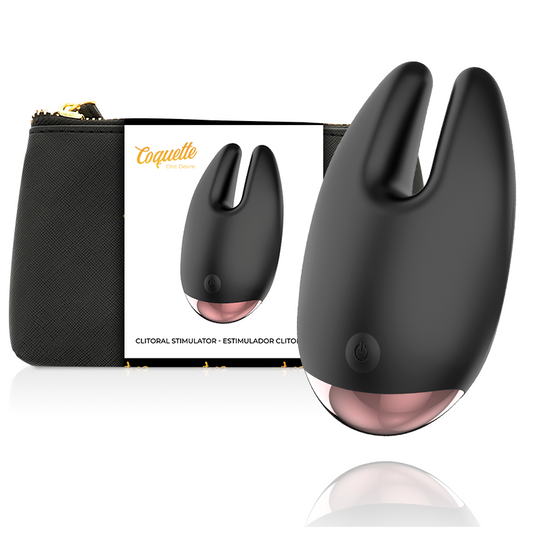 Coquette Chic Desire Estimulador Clitorial Negro / Oro