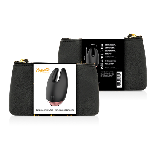 Coquette Chic Desire Estimulador Clitorial Negro / Oro