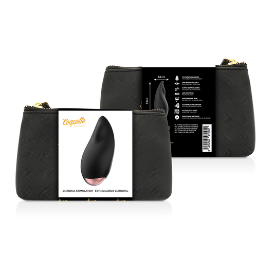 Coquette Chic Desire Estimulador Clitorial Negro / Oro