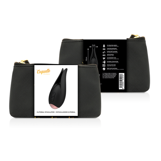 Coquette Chic Desire Estimulador Clitorial Negro / Oro