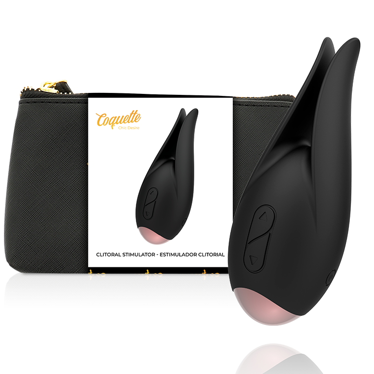 Coquette Chic Desire Estimulador Clitorial Negro / Oro