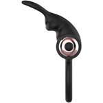 Anillo Coquette Chic Desire con vibrador Negro/ Oro