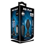 Mr Play Plug Anal Con Control Remoto Vibración Negro