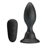 Mr Play Plug Anal Con Control Remoto Vibración Negro