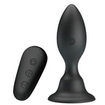Mr Play Plug Anal Con Control Remoto Vibración Negro