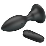 Mr Play Plug Anal Con Control Remoto Vibración Negro
