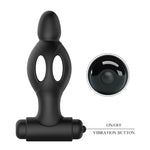Mr Play Plug Anal de Silicona con Vibración