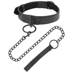 Darkness Collar Negro Con Cadena