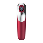 Satisfyer Vibrador y Succionador Dual Love Con Aire Pulsado Rojo
