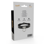 Coquette Chic Desire - Colar de Couro Vegano Acessório Fetish Mulher