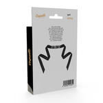 Coquette Chic Desire - Mscara de Renda Preta Com Fita