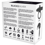 Black&Silver - Burton Ring 10 Modos de Vibração Preto