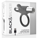 Black&Silver - Anel Recarregável Cameron Prata