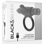Black&Silver - Anel Recarregável Cameron Preto