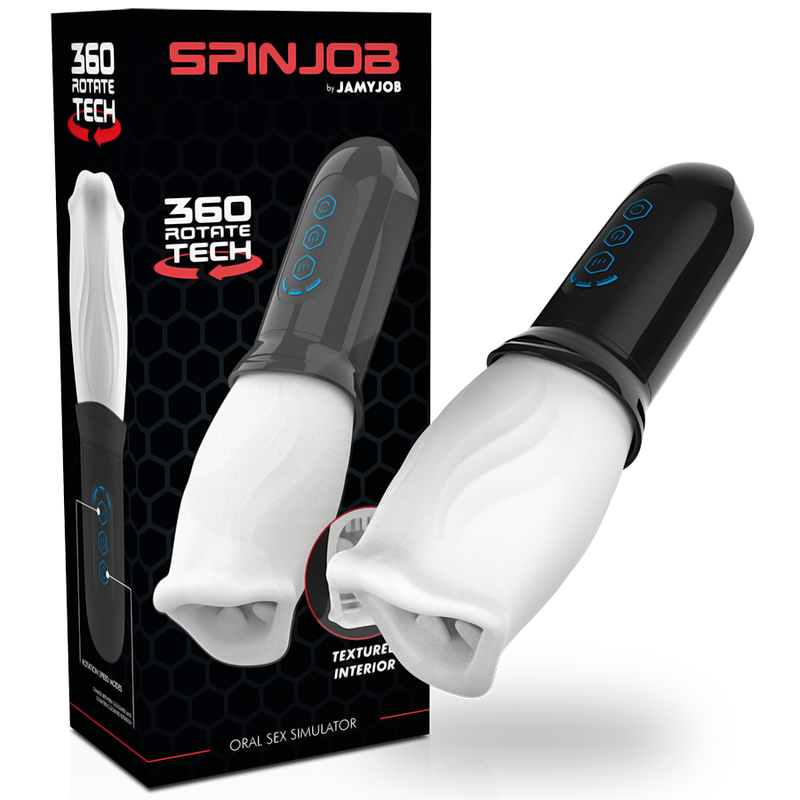 Jamyjob Estimulador de sexo oral Spinjob