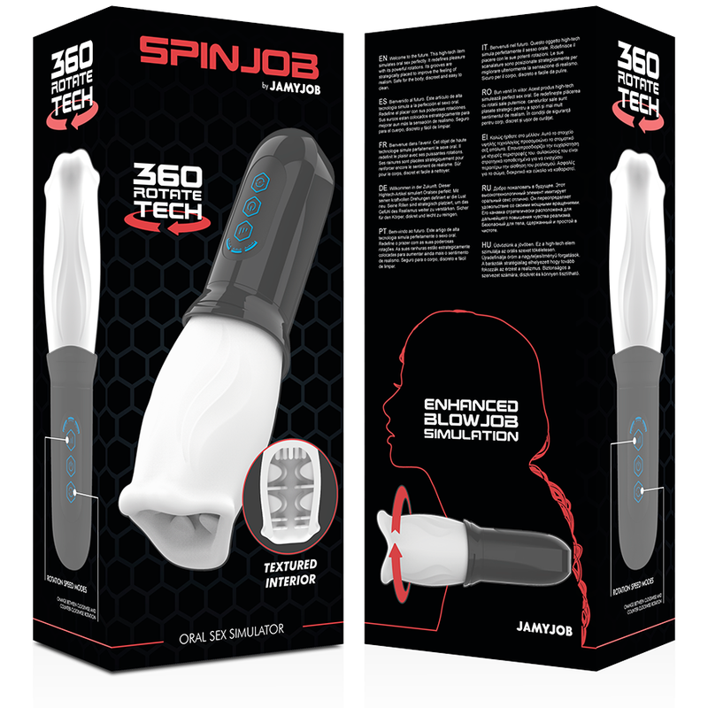 Jamyjob Estimulador de sexo oral Spinjob