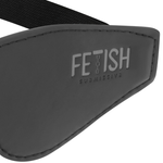 Fetish Submissive - Mscara de Couro Vegano Com Forro de Noprene
