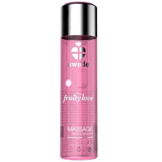Swede - Óleo de Efeito de Calor  Fruto Amor Morangos Com Champanhe 60 ml