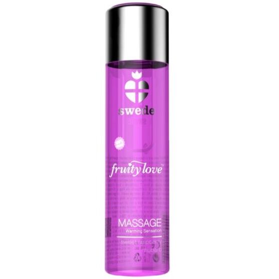 Swede - Fruity Love Aceite de Masaje Efecto Calor Rosa Frambuesa y Ruibarbo 60 ml