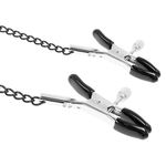 FETISH SUBMISSIVE - ANEL DE GAG COM GRAMPOS DE BICO