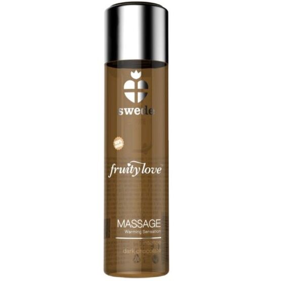 Swede - Fruity Love Efeito de Aquecimento Óleo de Massagem Intenso Chocolate Escuro 60 ml