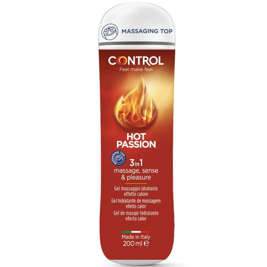 Control Pasión Caliente 3 En 1 Gel 200 Ml