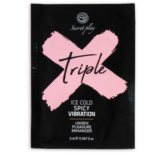 Secretplay - Intensificador de Dose Única  Triplo X Prazer