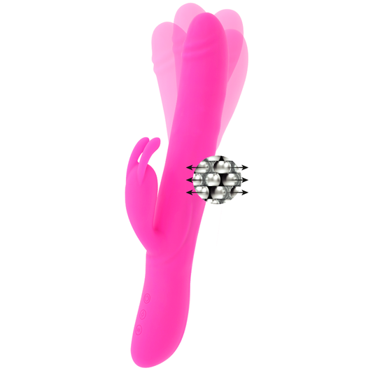 Vibrador Premium Moressa Somer con Rotación Múltiple