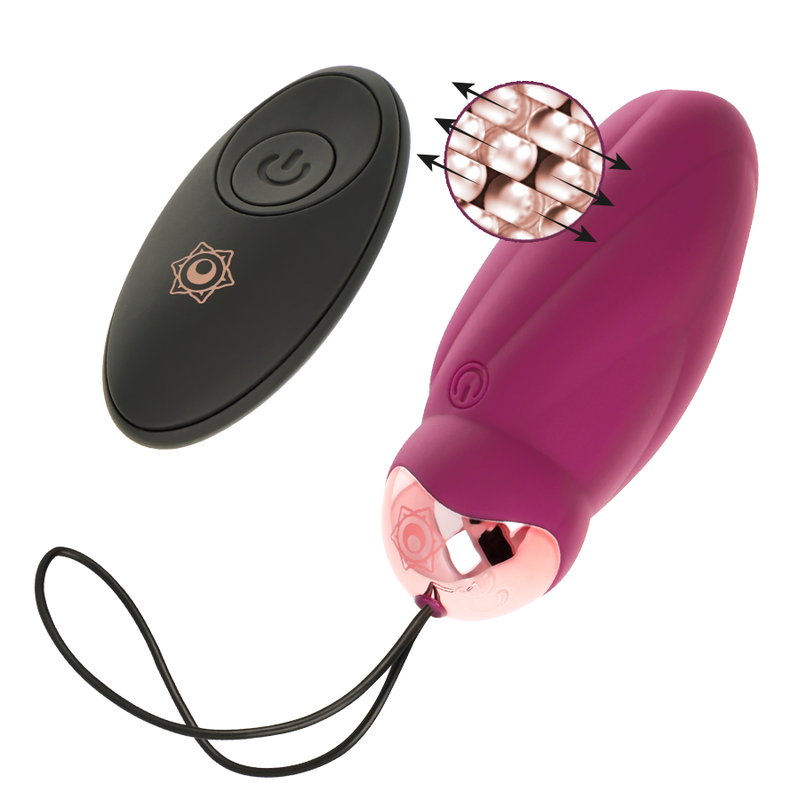 Rithual Sita Huevo con Mando a Distancia Rotación de Perlas + Vibración