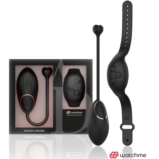Anne's Desire Egg Tecnologia de Controle Remoto Watchme Preto