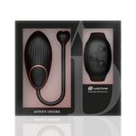 Anne's Desire Egg Tecnologia de Controle Remoto Watchme Preto