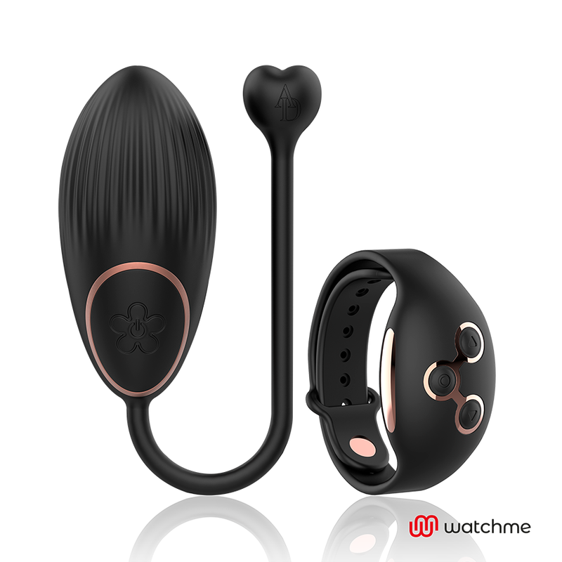 Anne's Desire Egg Tecnologia de Controle Remoto Watchme Preto/ouro