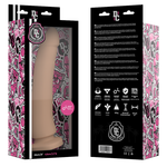 Delta Club - Toys Dildo Médico Natural Silicone 23 cm -O- 4.5 cm