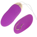 Ohmama Ovo Vibrante Com Controle Remoto 10 Velocidades Roxo