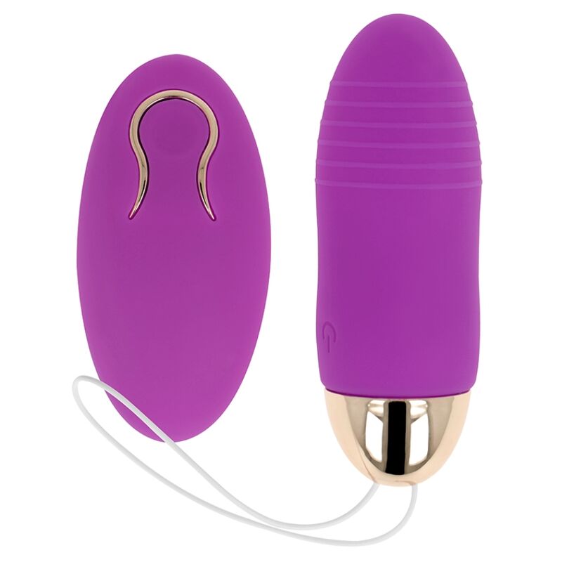 Ohmama Huevo Vibrador con Control Remoto 10 Velocidades Morado