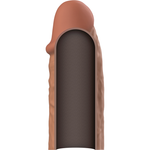 Virilxl Extensión de Pene de Silicona Líquida V3 Marrón