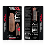 Virilxl Extensión de Pene de Silicona Líquida V3 Marrón