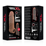 Virilxl Extensão de Pênis de Silicone Líquido V7 Marrom