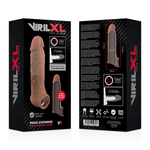 Virilxl Extensión de Pene de Silicona Líquida V9 Marrón