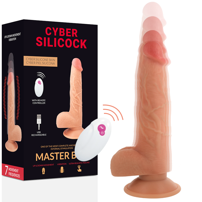 Cyber Silicock Controle Remoto Realístico Master Ben 23.88 Cm -o- 4.3 Cm