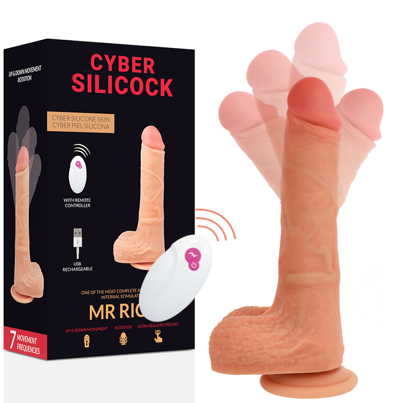 Cyber Silicock Controle Remoto Realístico Mr Rick 20.9 Cm -o- 4 Cm