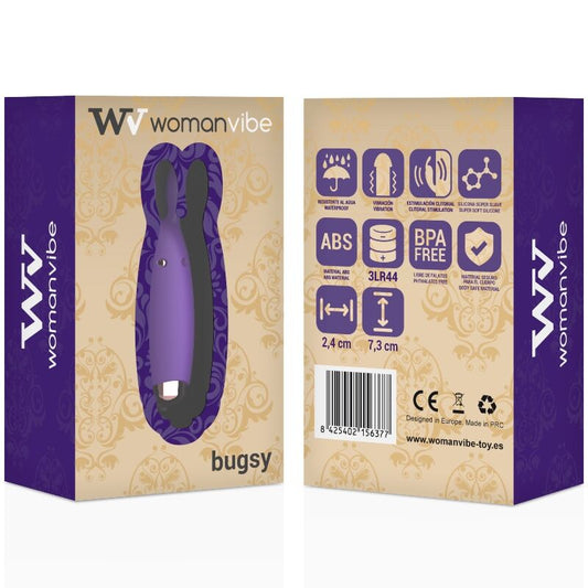 Womanvibe - Estimulador de Silicone Bugsy