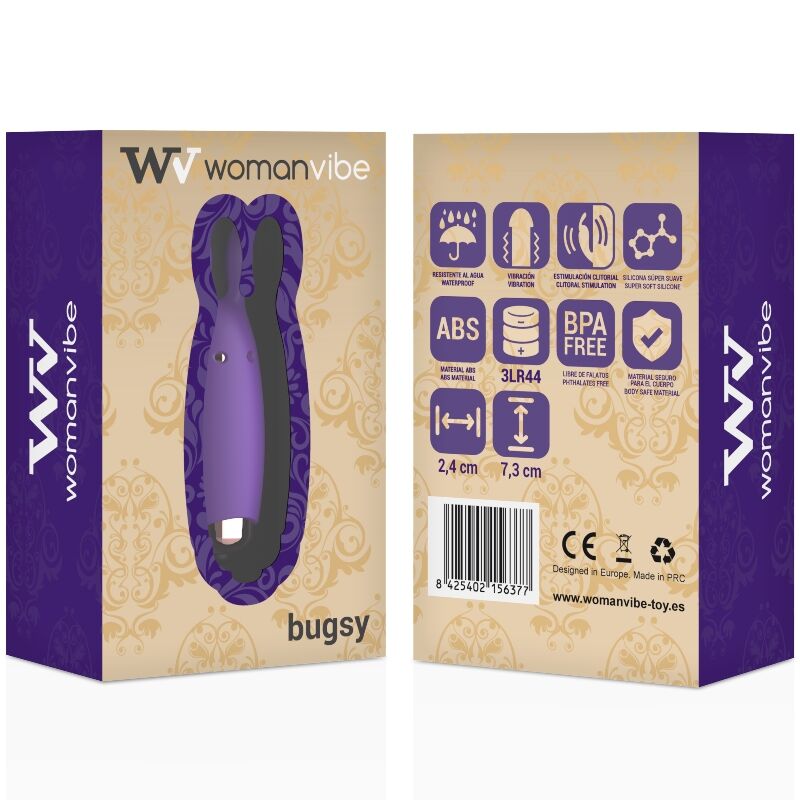 Womanvibe - Estimulador de Silicona Bugsy