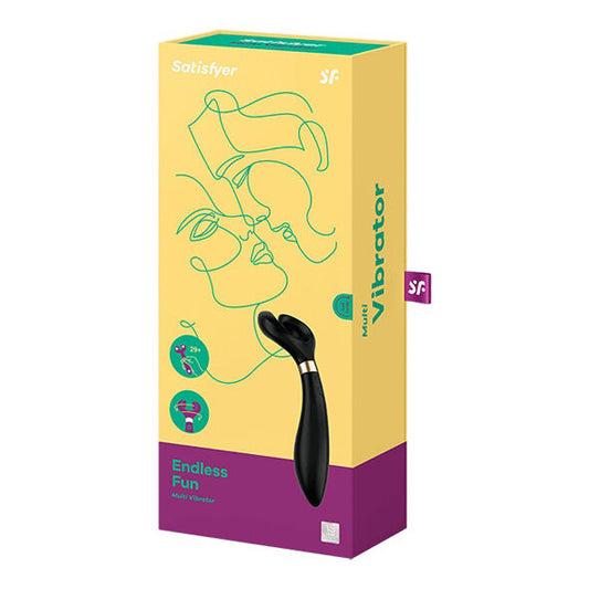 Satisfyer Endless Fun Multivibrador 3 Negro