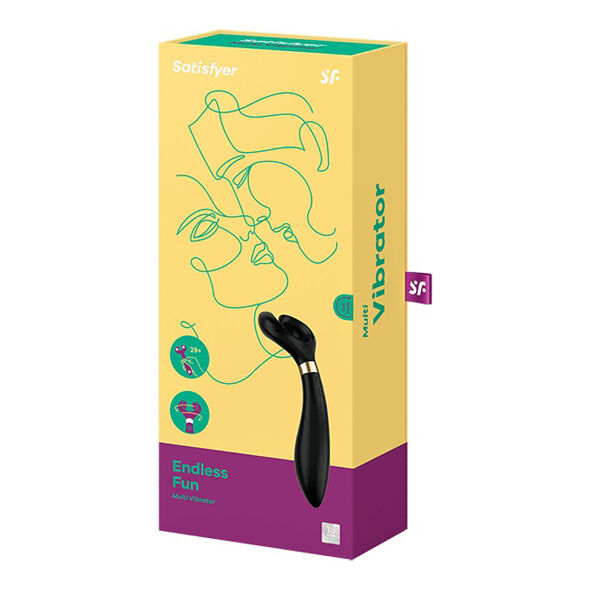Satisfyer Endless Fun Multivibrador 3 Preto