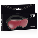 Fetish Submissive Dark Room - Mscara de Couro Vegano Com Forro de Neoprene