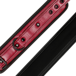 Fetish Submissive Dark Room Algemas de Tornozelo de Couro Vegano com Forro de Neoprene